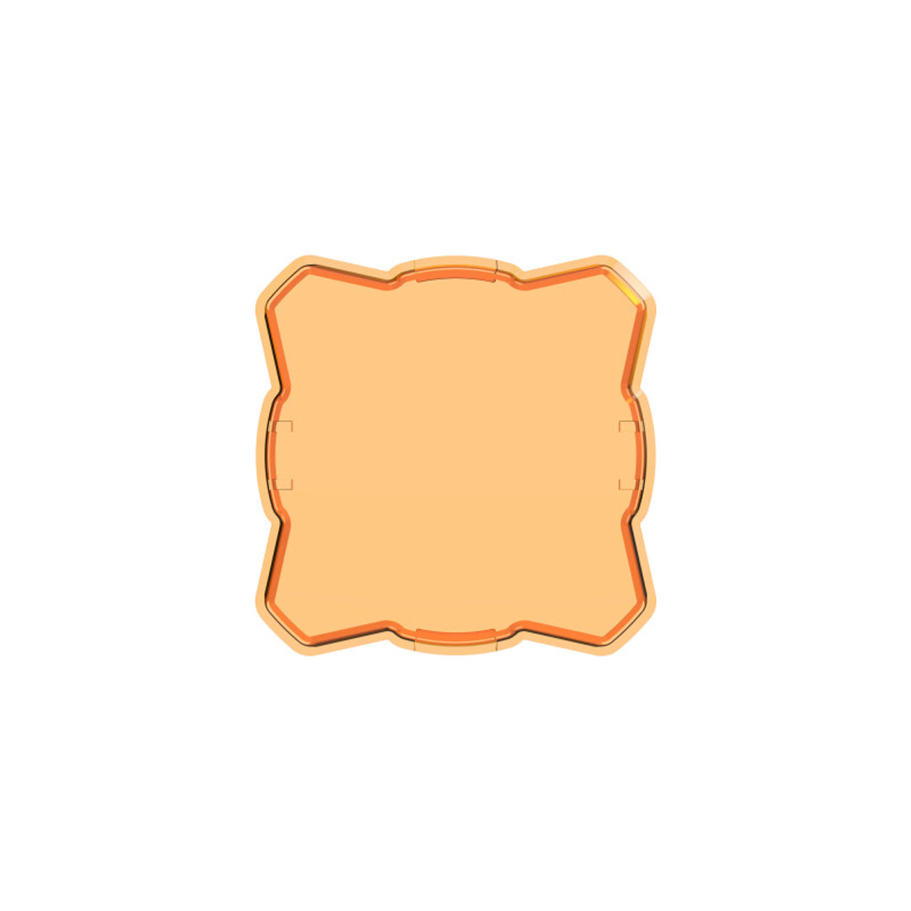 KC HiLiTES FLEX ERA 1 Single Light Shield ONLY (Amber) - 5330