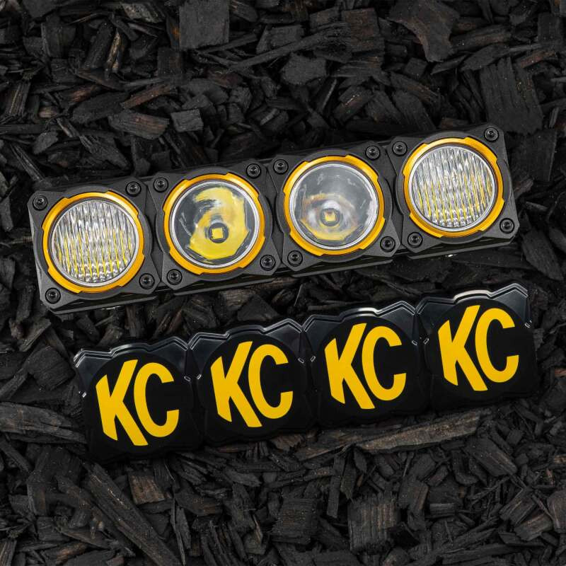 KC HiLiTES FLEX ERA LED Light Bar 10in. Light Cover - Black (COVER ONLY) - 5331