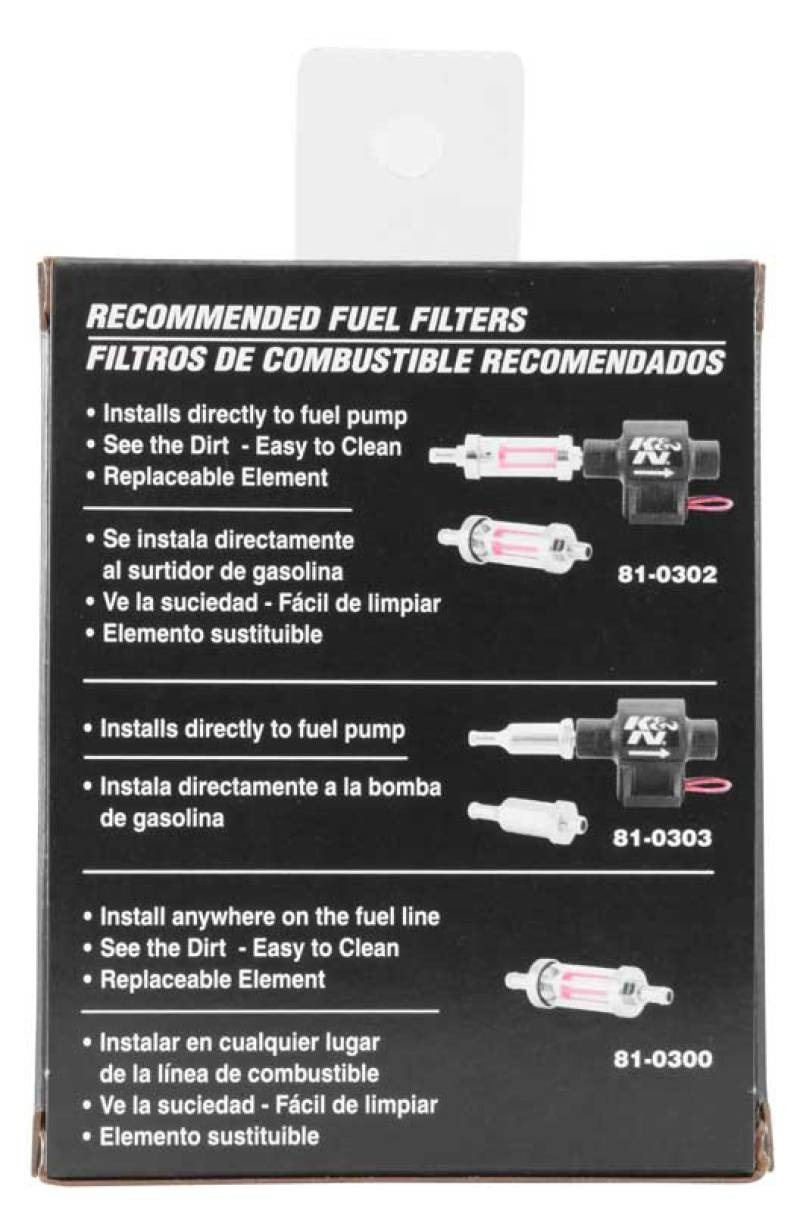 K&N Performance Electric Fuel Pump 1.5-4 PSI - 81-0401