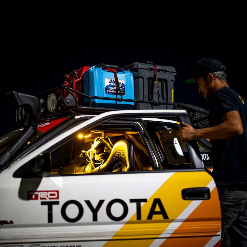 KC HiLiTES Dual Cyclone Dome Light Mount for Roll Cages - 6337