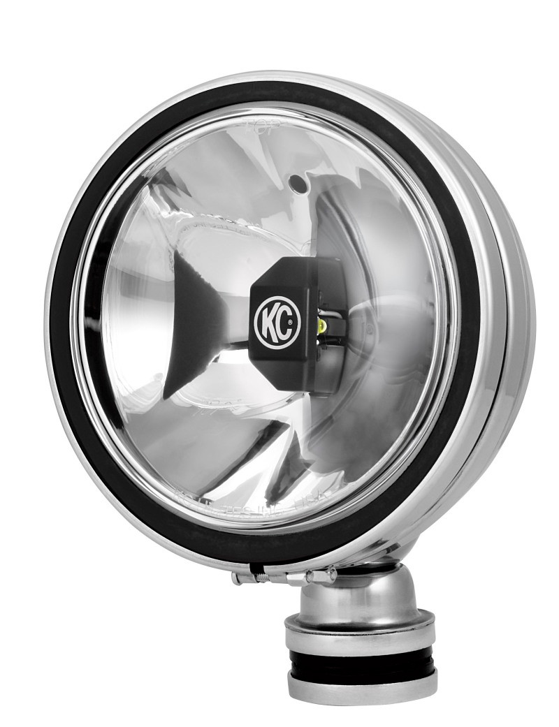 KC HiLiTES 6in. Daylighter Gravity G6 LED Lights 20w Spot Beam (Pair Pack System) - Black SS - 651