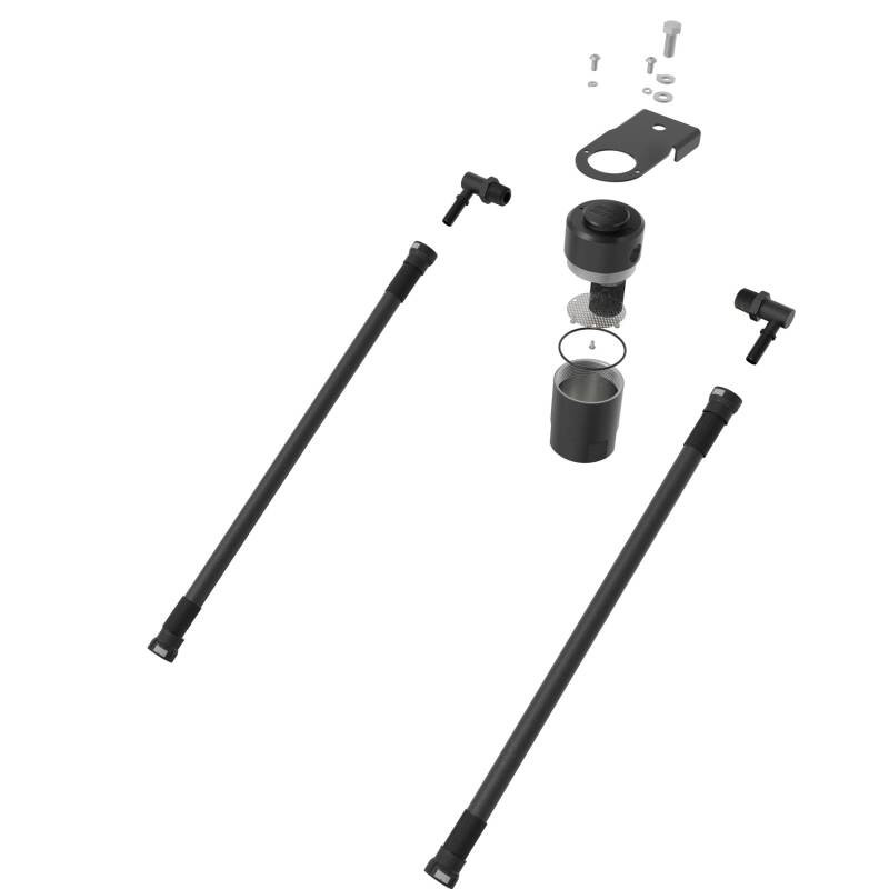 K&N 20-23 GM 2500/3500 6.6L Oil Separator Catch Can - 81-0812