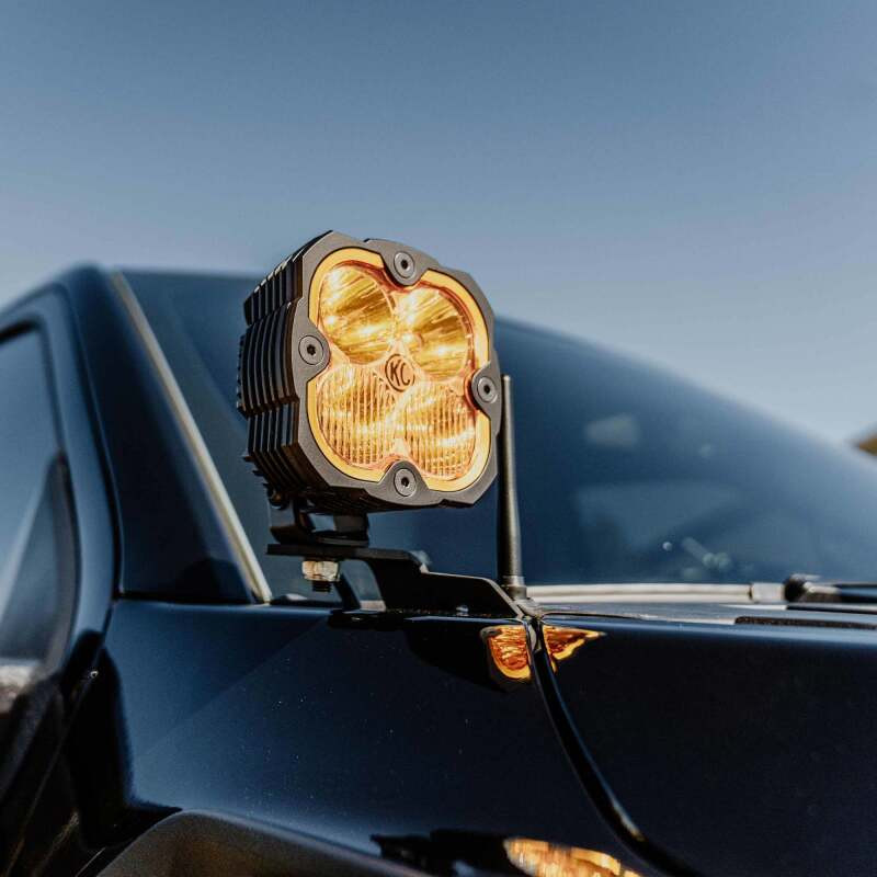 KC HiLiTES 2021+ Ford F150/Raptor/Lightning Gen 3 Pillar / Ditch Bracket Set - 7337