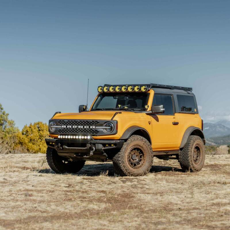 KC HiLiTES 21-24 Ford Bronco Front Bumper Light Bar Mount (For 30in FLEX ERA LED Light Bar) - 7352