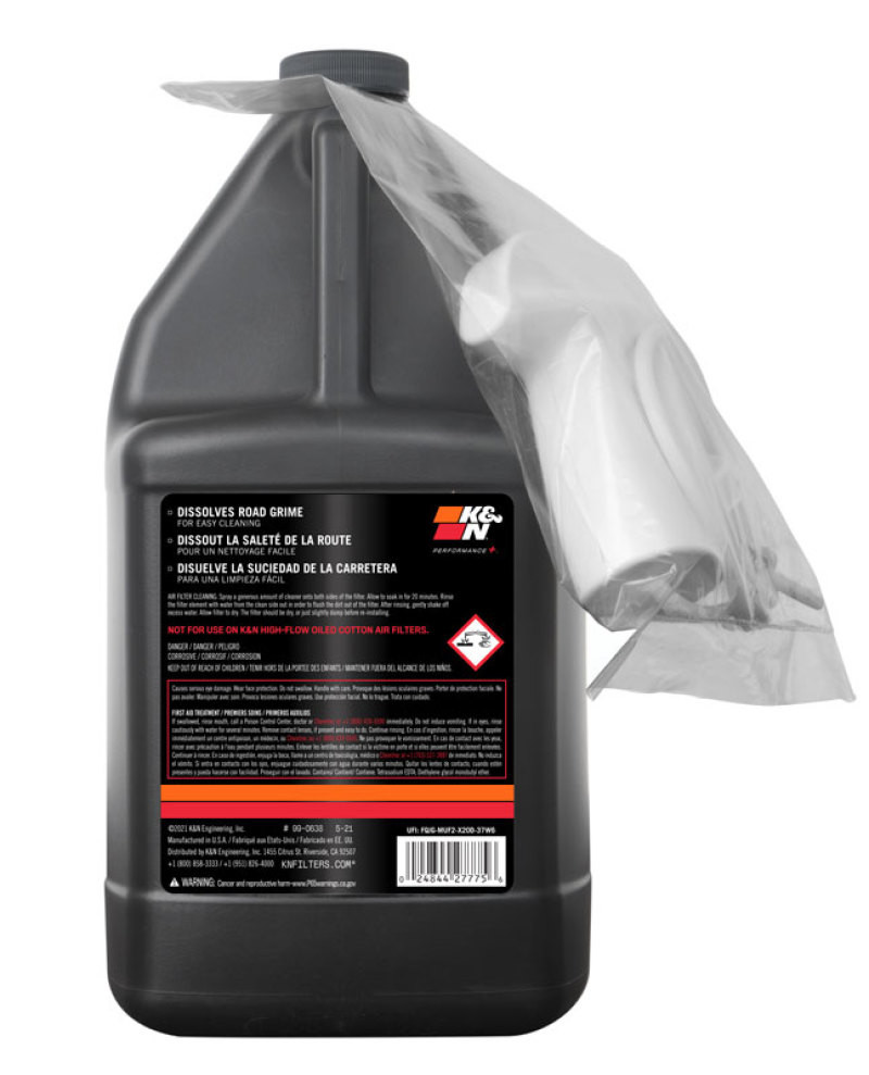 K&N 1 Gallon Heavy Duty DRYFLOW Cleaner - 99-0638