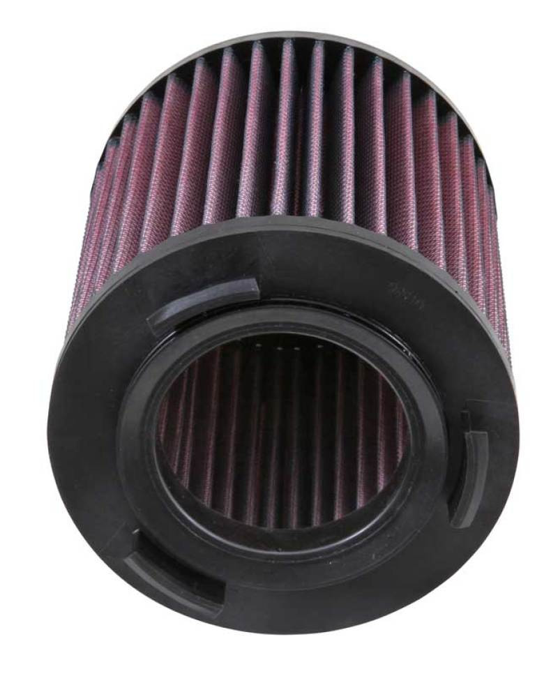 K&N Filter Universal Rubber Filter - Round Straight  3in ID x  5 5/8in OD x 6in Height - E-0655