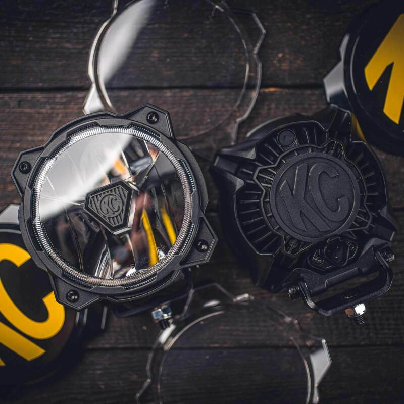 KC HiLiTES Gravity Titan LED 6in. - Single Light (Wide-40 Beam) - 91402