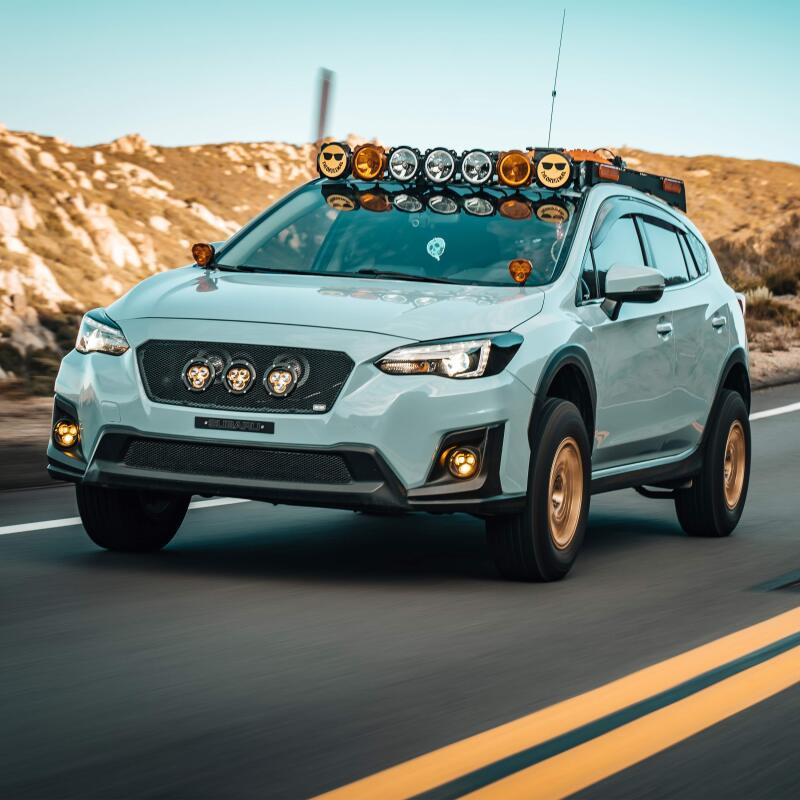 KC HiLiTES FLEX ERA 3 Dual Mode SAE Fog Lights - 2-Light Master Kit for Subaru Crosstrek/Forester - 97150