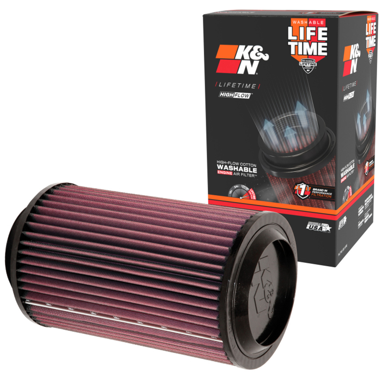 K&N 96-97 Chevy/GMC Full Size Pick Up Drop In Air Filter - E-1796
