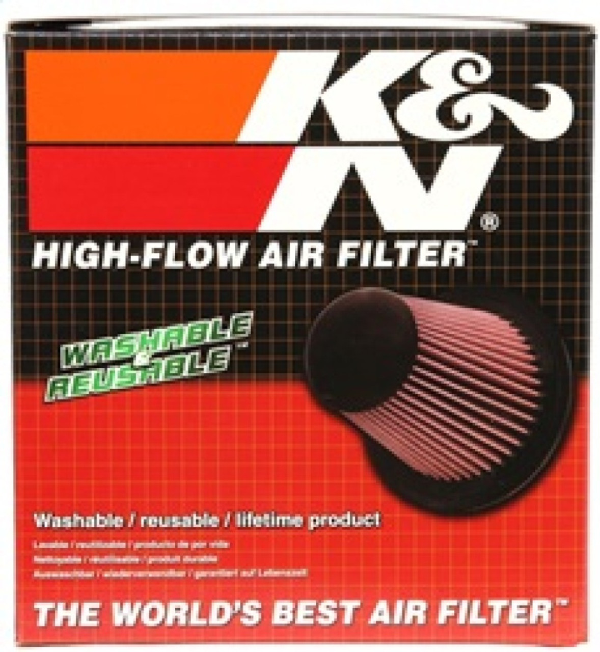 K&N Replacement Air Filter - Round 11-13 Audi A6/A6 Quattro / 12-13 A7/A7 Quattro - E-1983