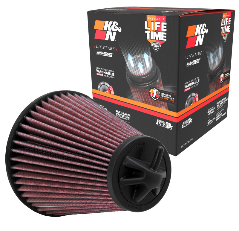K&N 00 Honda S2000 2.0L-L4 Drop In Air Filter - E-2435