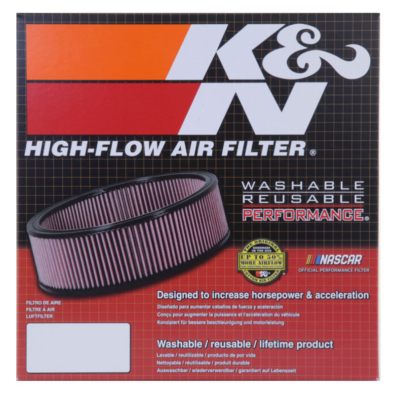 K&N 87-92 Supra Turbo & Non-Turbo Drop In Air Filter - E-2605-1