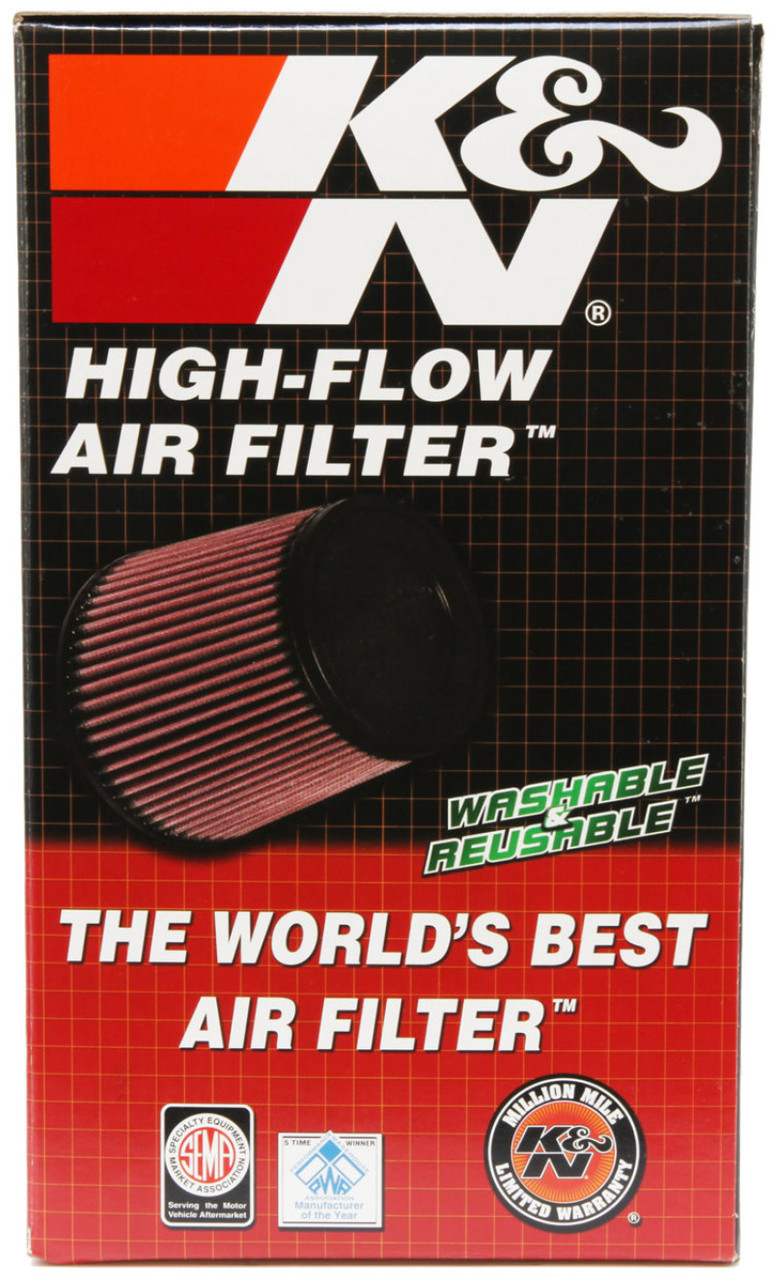 K&N Oval Air Filter - 8-7/8in L 5-1/4in W 6in H - E-3491