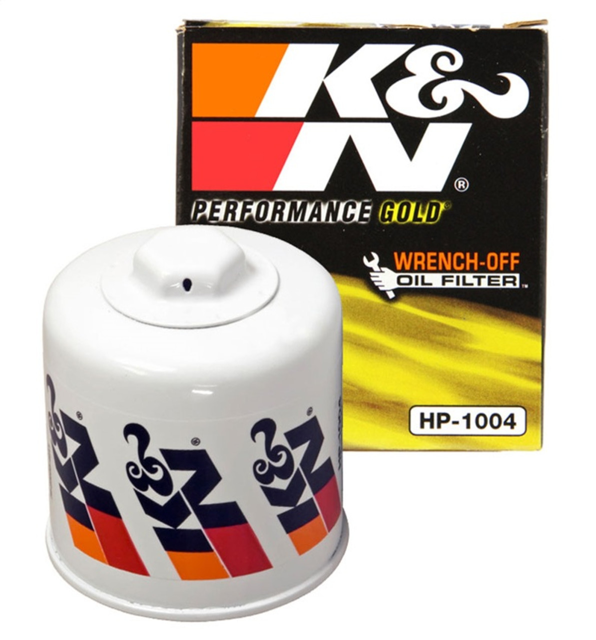 K&N Universal Performance Gold Oil Filter - HP-1004