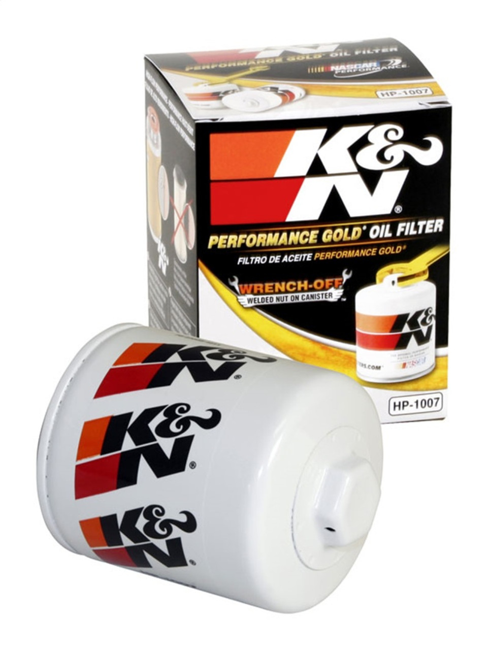 K&N Buick / Chevrolet / Oldsmobile Performance Gold Oil Filter - HP-1007