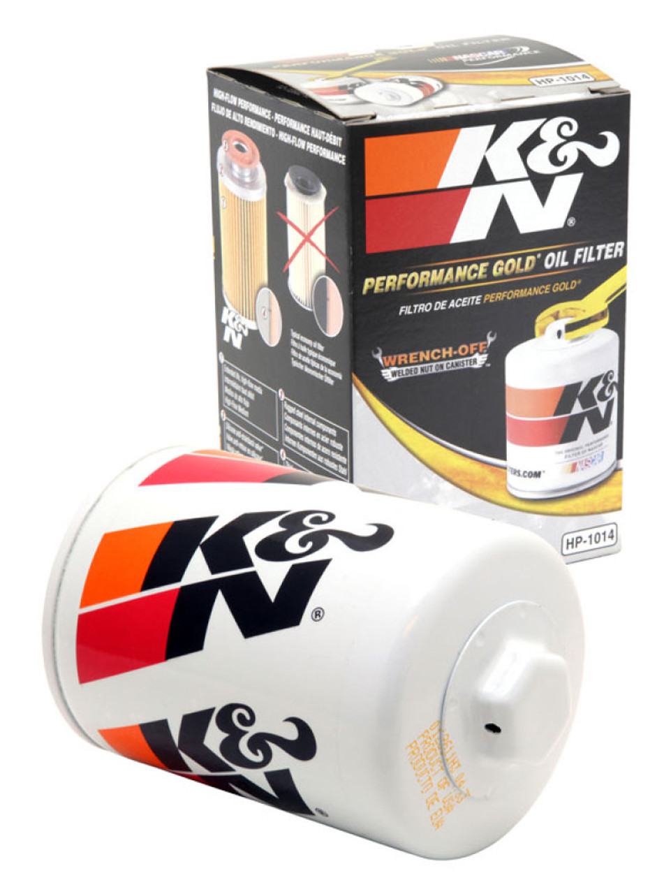 K&N Oil Filter OIL FILTER; AUTOMOTIVE - HP-1014