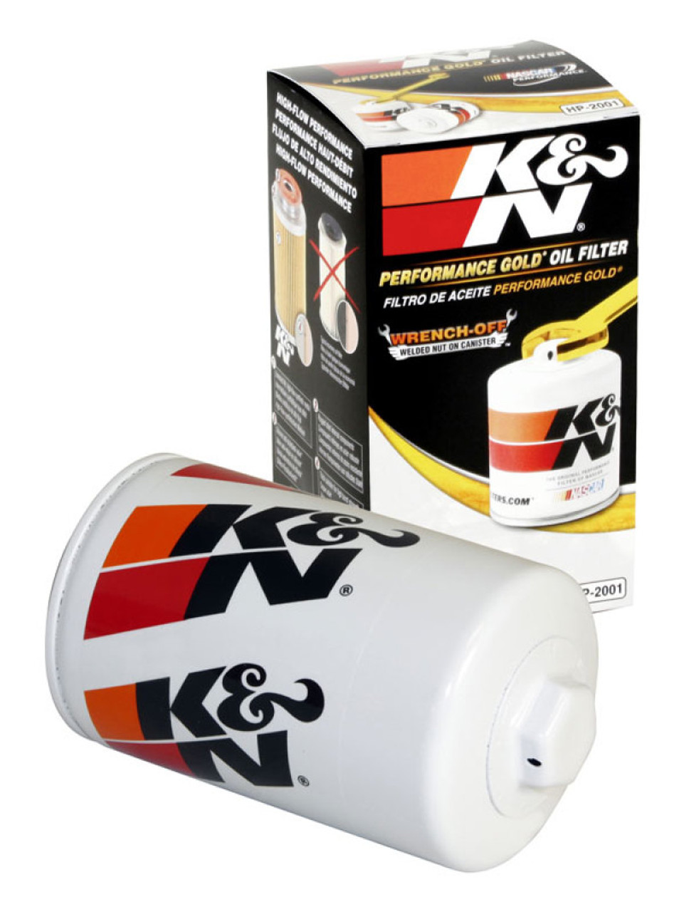 K&N Oil Filter OIL FILTER; AUTOMOTIVE - HP-2001