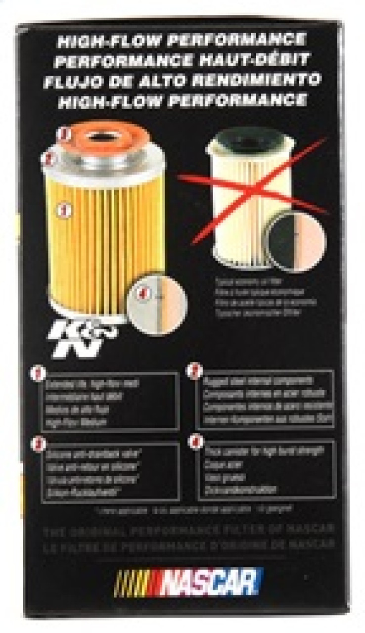 K&N Oil Filter OIL FILTER; AUTOMOTIVE - HP-2001