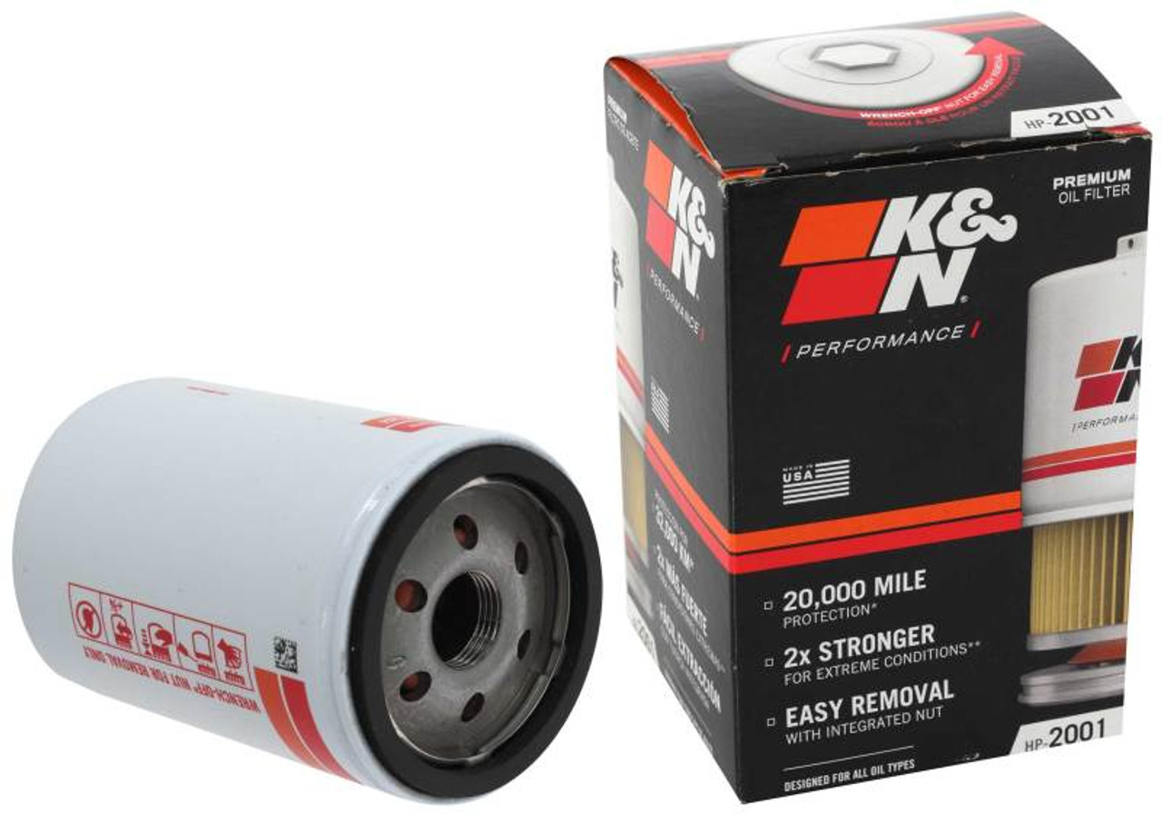 K&N Oil Filter OIL FILTER; AUTOMOTIVE - HP-2001