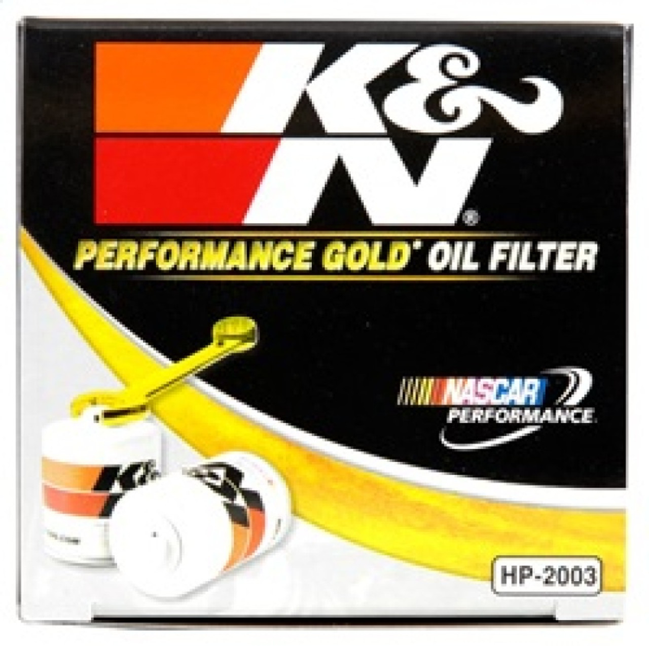 K&N Oil Filter OIL FILTER; AUTOMOTIVE - HP-2003