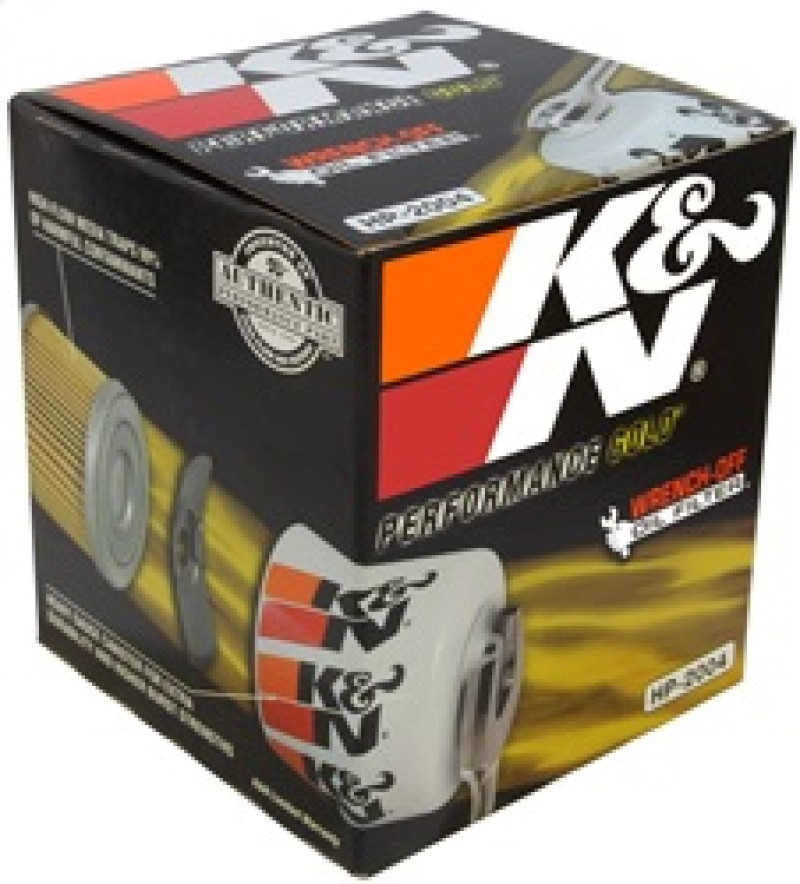 K&N 87-92 Supra Non-Turbo / 99-04 Grand Cherokee 4.0 Performance Gold Oil Filter - HP-2004