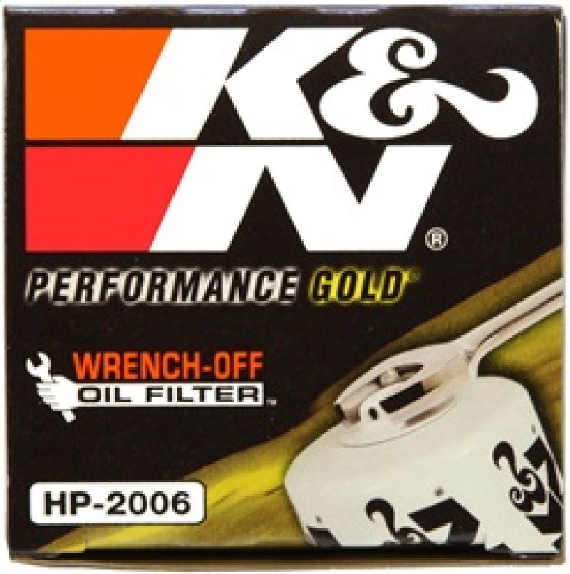 K&N Universal Performance Gold Oil Filter - HP-2006