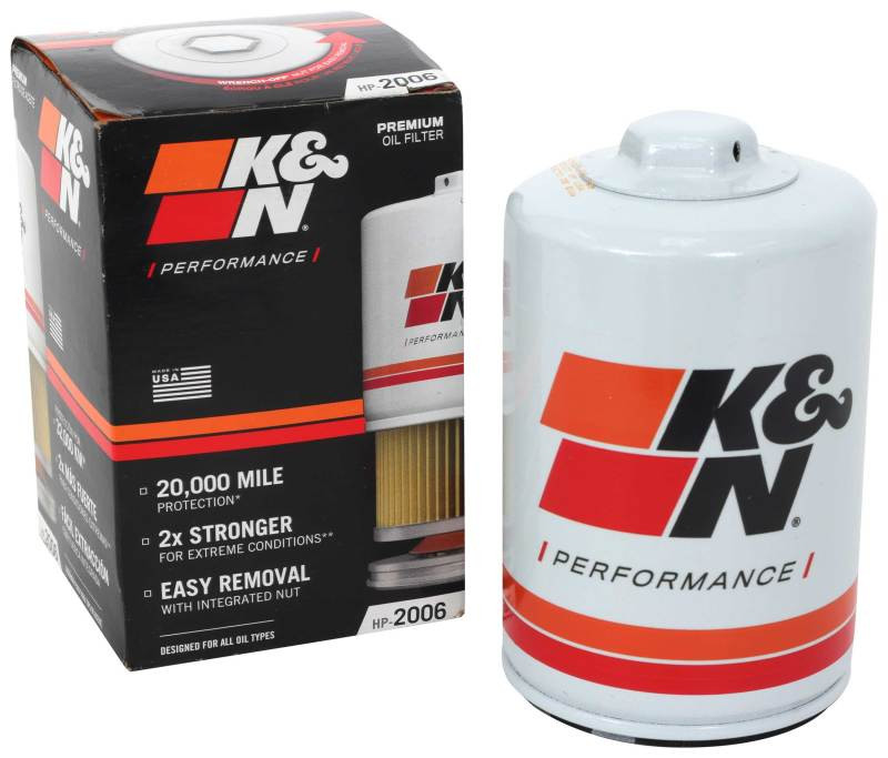 K&N Universal Performance Gold Oil Filter - HP-2006