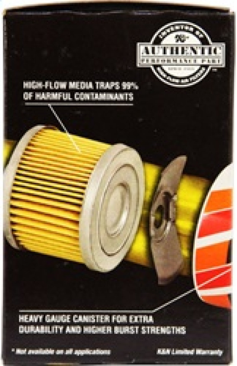 K&N Universal Performance Gold Oil Filter - HP-2006