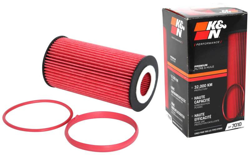 K&N 2018 Audi RS3 2.5L Cartridge Oil Filter - HP-7010