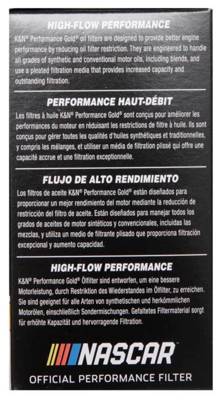 K&N 2018 Audi RS3 2.5L Cartridge Oil Filter - HP-7010