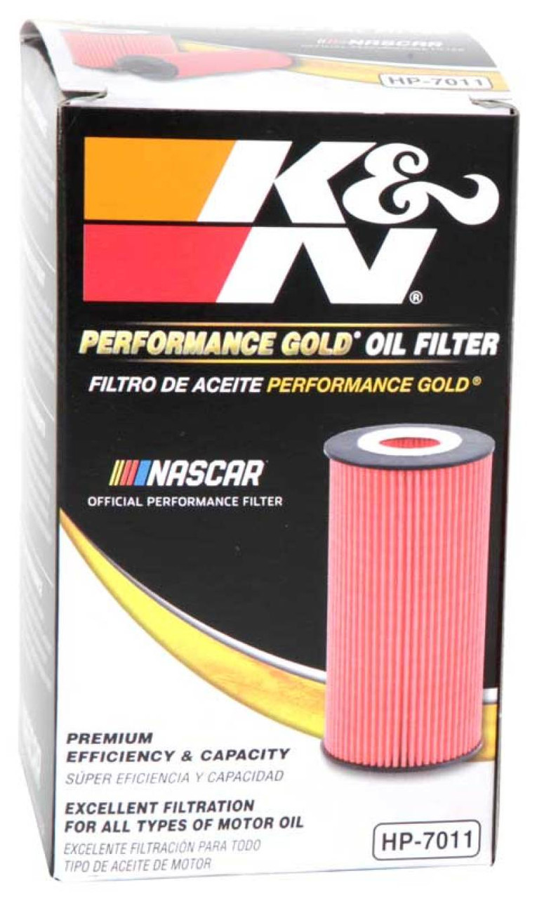 K&N 2008 Porsche 911 3.6L/3.8L Cartridge Oil Filter - HP-7011