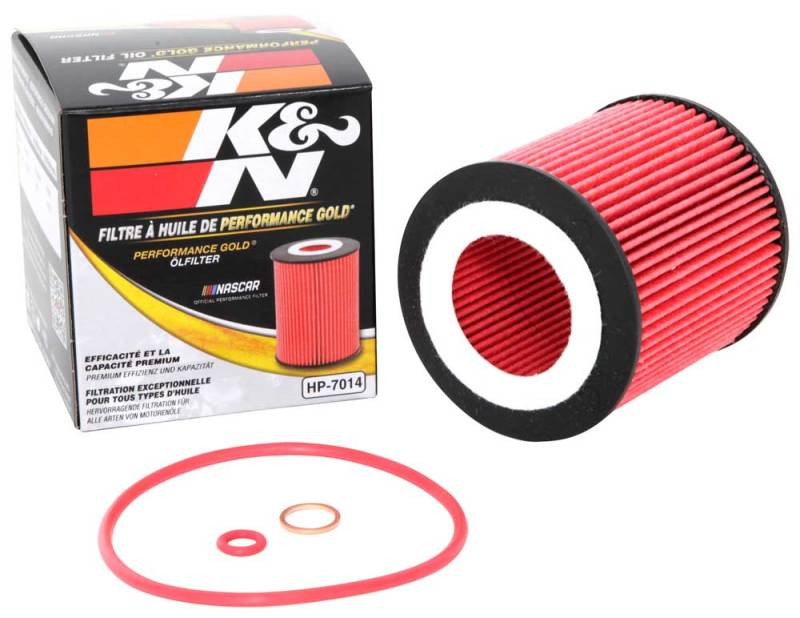 K&N 2019 BMW M2 3.0L/M4 3.0L Cartridge Oil Filter - HP-7014