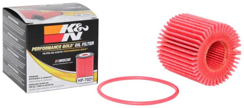K&N Toyota / Lexus / Scion 1.50in OD x 2.25in H Oil Filter - HP-7021