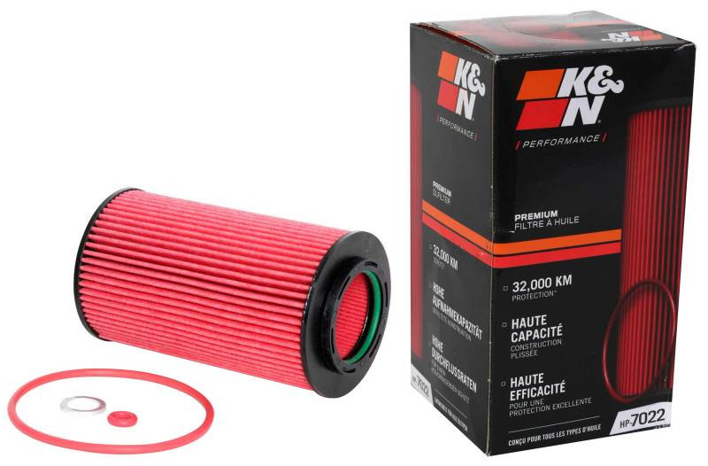 K&N Performance Gold Oil Filter for Hyundai/Kia V6 06-08 Azera/Sonata/Sedona/07-08 Santa Fe - HP-7022
