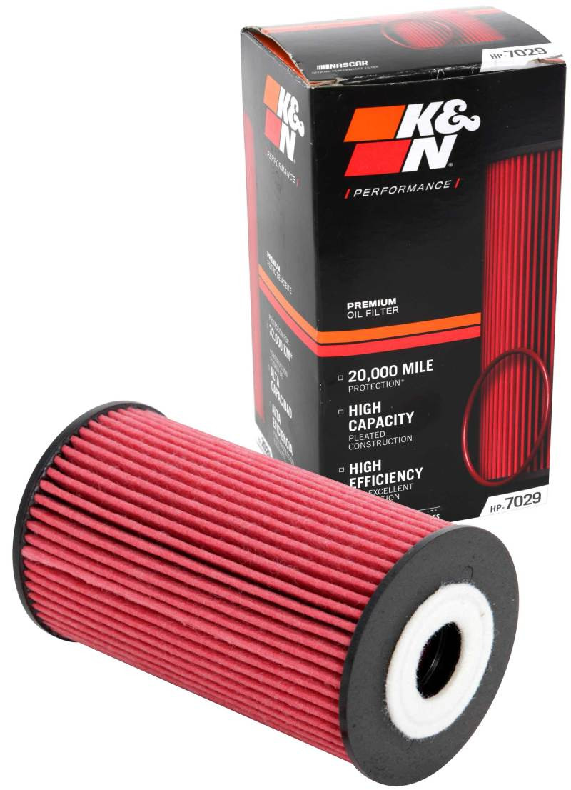 K&N Performance Oil Filter for Hyundai/Kia 3.8L V6, 4.6L/5.0L V8 - HP-7029