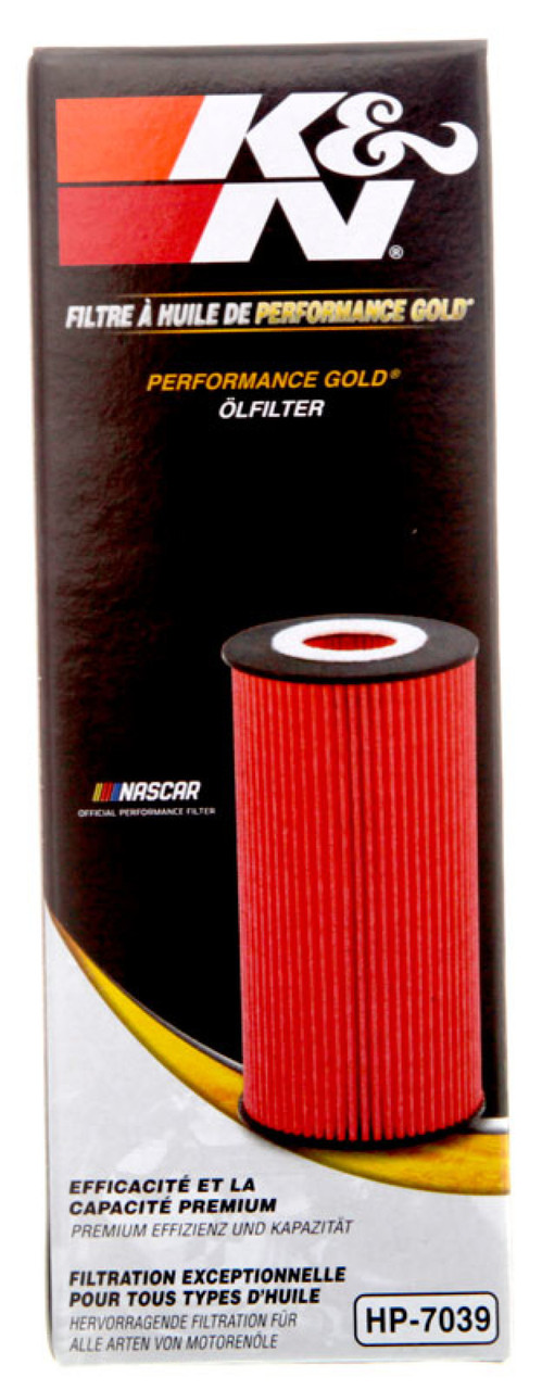 K&N Automotive Oil Filter - 14-17 Mini Cooper 1.5L L3 Gas - HP-7039