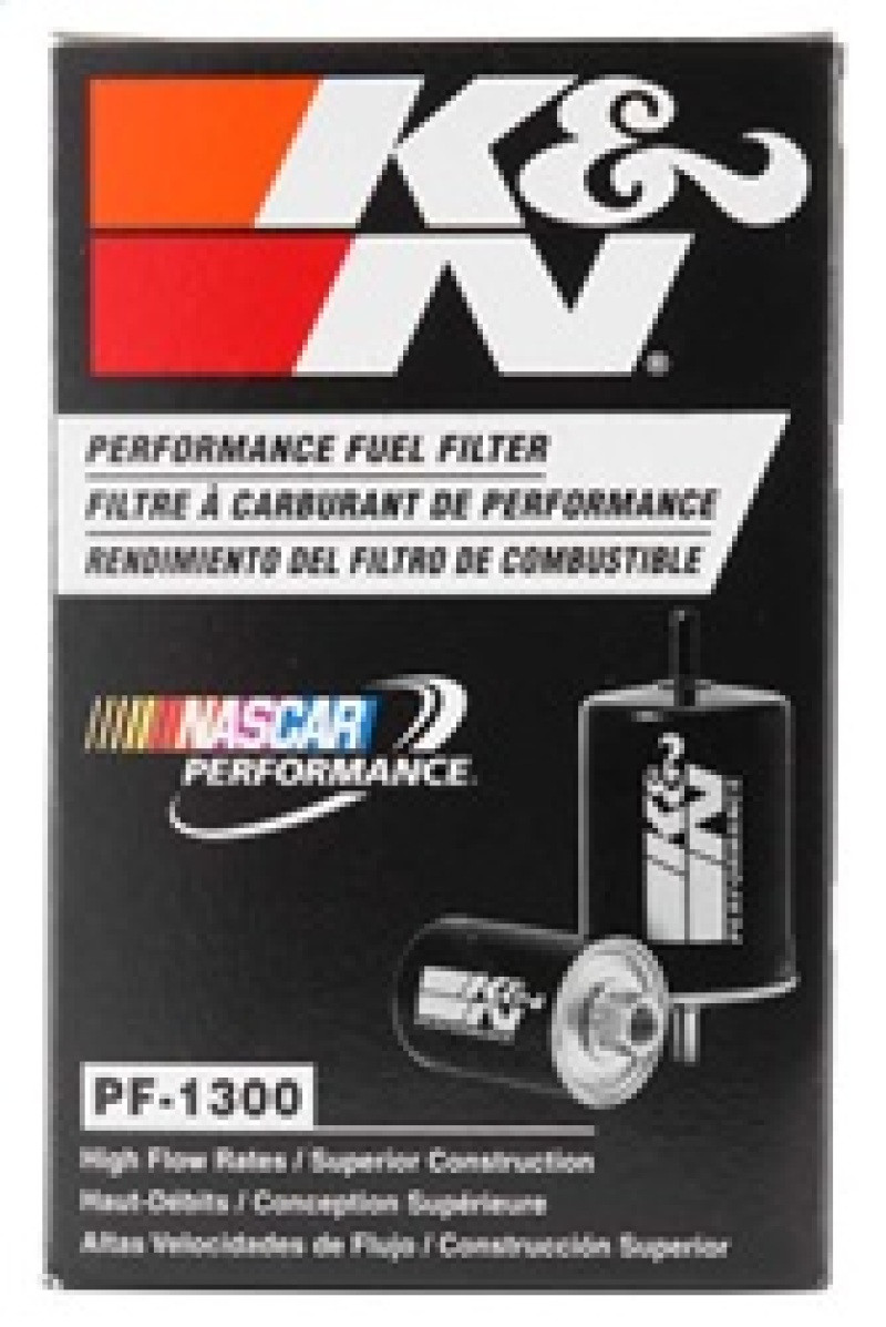 K&N Cellulose Media Fuel Filter 1.688in OD x 3.813in L - PF-1300