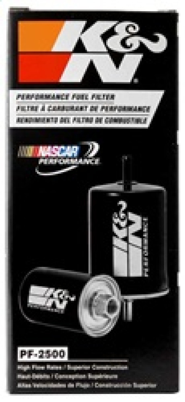 K&N Cellulose Media Fuel Filter 2.125in OD x 5.438in L - PF-2500