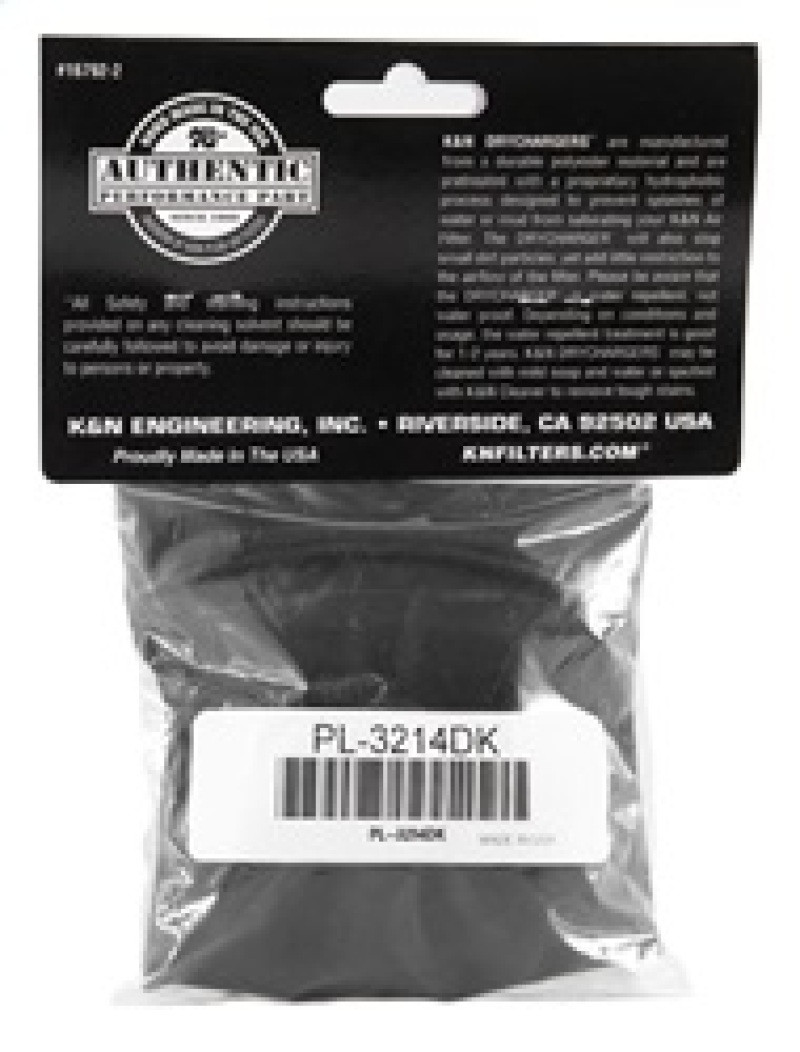 K&N 14-15 Polaris Sportsman Ace Replacement Air Filter Dry Charger Wrap - PL-3214DK
