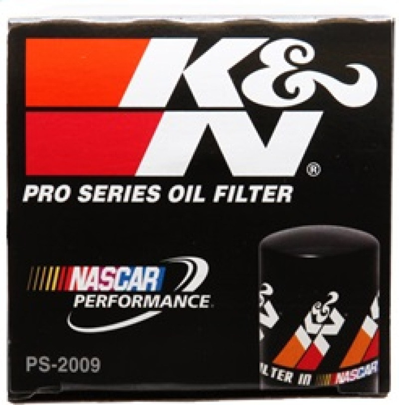 K&N Oil Filter for Ford/Lincoln/Mercury/Mazda/Chrysler/Dodge/Jeep/Jaguar 3in OD x 5.063in H - PS-2009