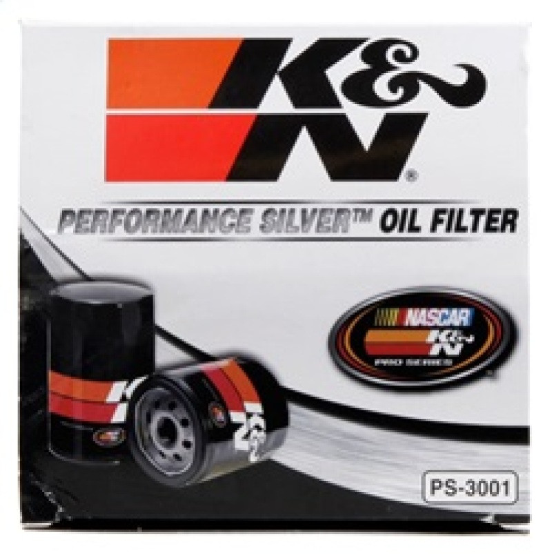 K&N Oil Filter for Ford/Audi/VW/Toyota/Mercury/Mazda/Nissan/Dodge/Lincoln/Volvo 3.656in OD - PS-3001