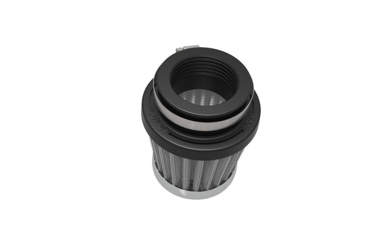 K&N Universal Chrome Filter 1 3/8 inch FLG / 2 1/2 inch Base / 2 inch Top / 2 1/4 inch Height - RC-0790