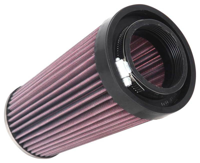 K&N Universal Clamp-On Air Filter 2-3/4in Flange 3-1/2in T 8-1/4in Height - RC-5291