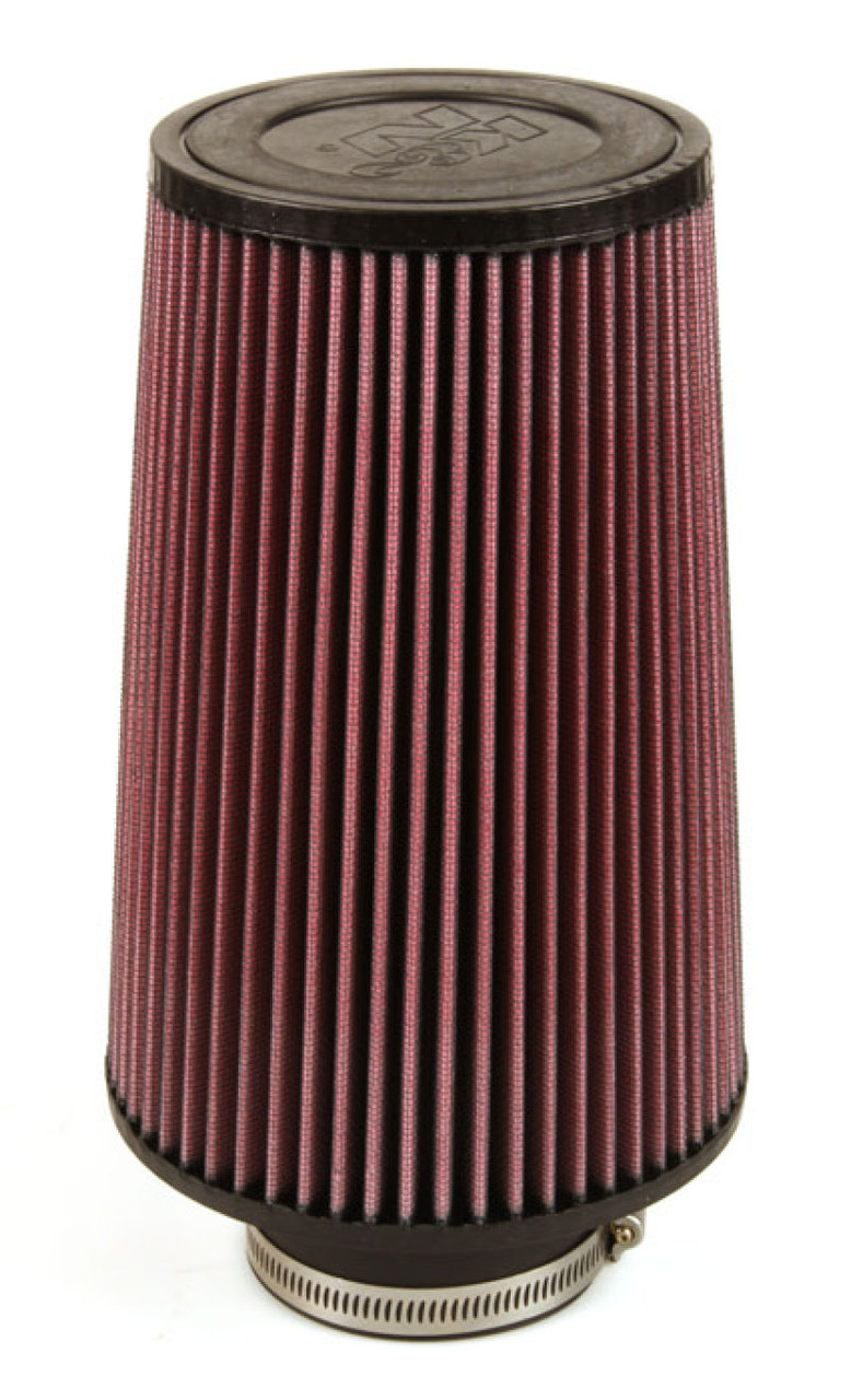 K&N Universal Rubber Filter 3inch FLG / 6inch OD-B / 4-5/8inch OD-T / 9inch L - RE-0810