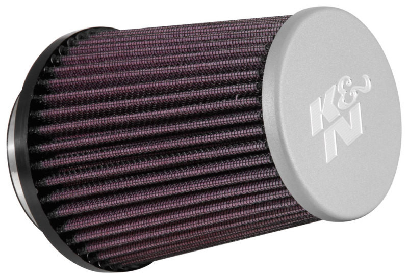 K&N Universal Rubber Filter 3in Flg 4-1/2inch OD B / 2-1/4inch H - Silver Top - RE-5287