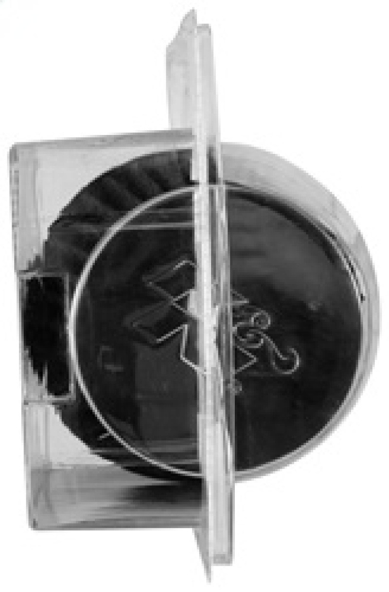 K&N Universal Chrome Filter 2 3/4in FLG / 4 1/2in Bottom / 4 1/2in Height - RG-1003RD-L