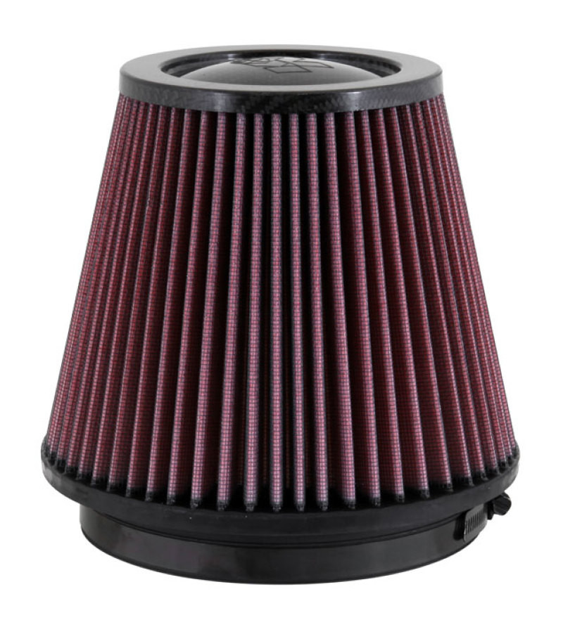 K&N Filter Universal Air Filter Carbon Fiber Top With 6in Flange x 7.5in Base x 6in H - RP-5168