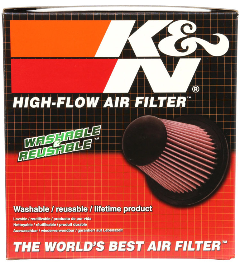 K&N Filter Universal Air Filter Carbon Fiber Top With 6in Flange x 7.5in Base x 6in H - RP-5168