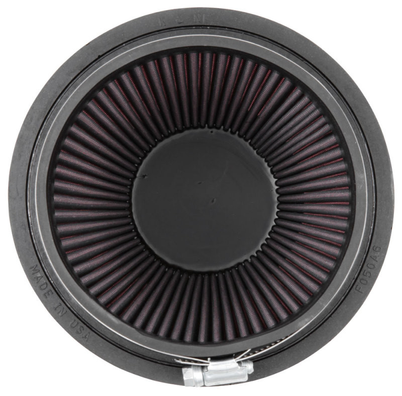 K&N Filter Universal Rubber Filter 5 inch Flange 6 1/2 inch Base 4 3/8 inch Top 7 inch Height - RU-2800