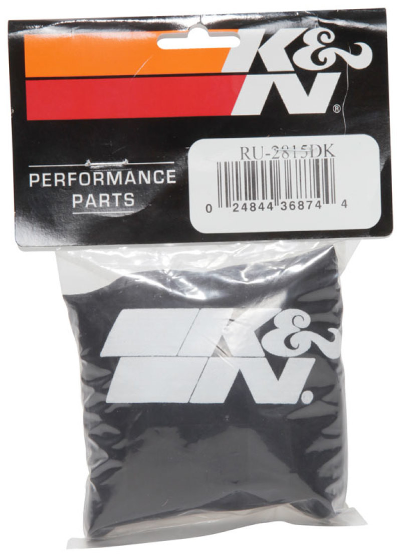 K&N Drycharger Air Filter Wrap RU-2815 Black - RU-2815DK